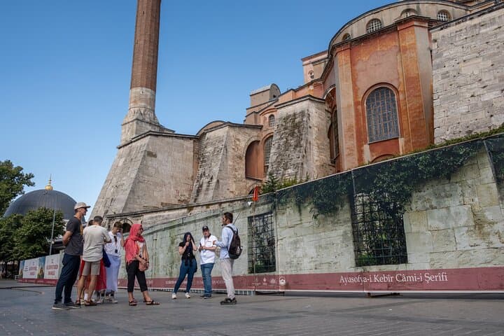 Istanbul Guided Tour Hagia Sophia, Topkapi, Cistern with Tickets