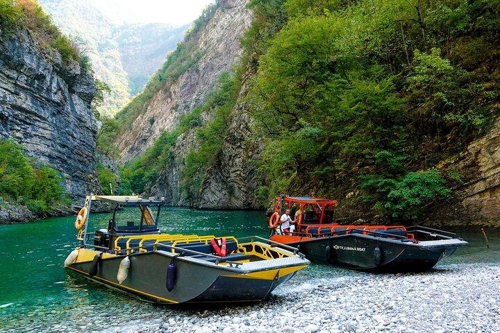 Komani Lake to Shala River Daily Boat Trip