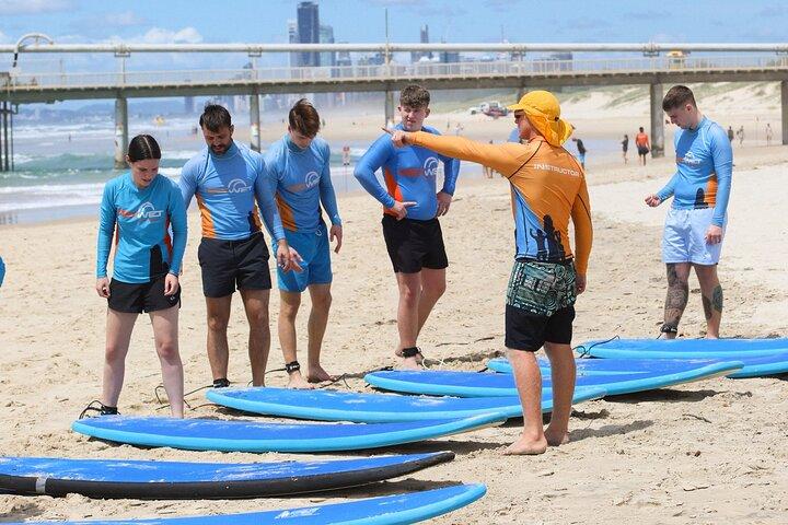 2 Hour Surf Lesson At The Spit, Main Beach (Ages 14+)