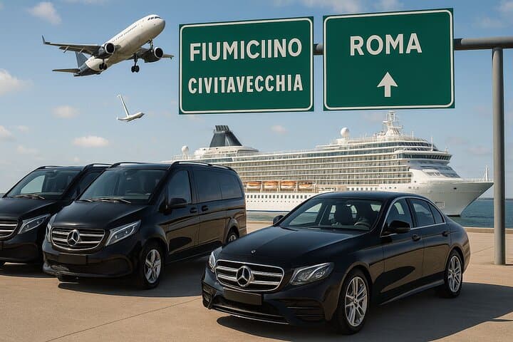 Private Transfer from Rome to Civitavecchia Port
