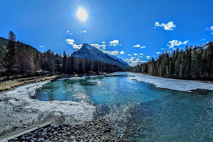 Moraine Lake Banff Town Lake Louise Johnston Canyon
