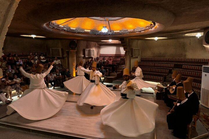 Whirling Dervishes in Historical Cave in Cappadocia