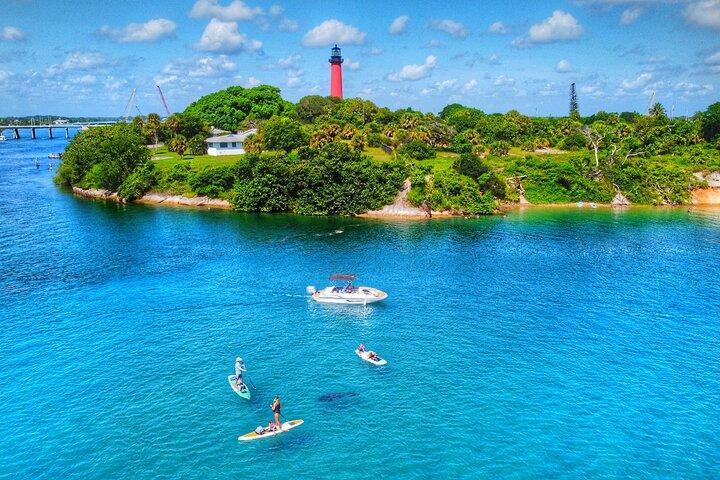 Private Jupiter Island Guided Paddle Boarding Tour