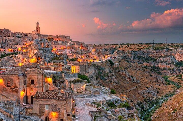 FAST TO MATERA: Guided Tour with bus, from Bari