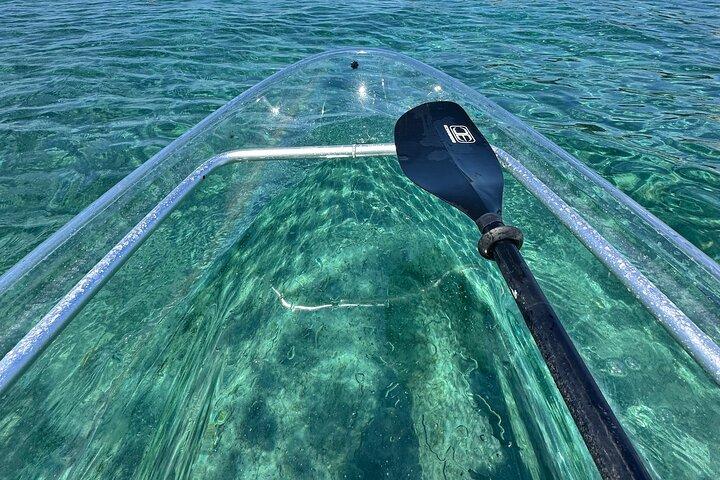 Inclusive Glass kayak Rental Peanut Island• Snorkel Gear & Snacks