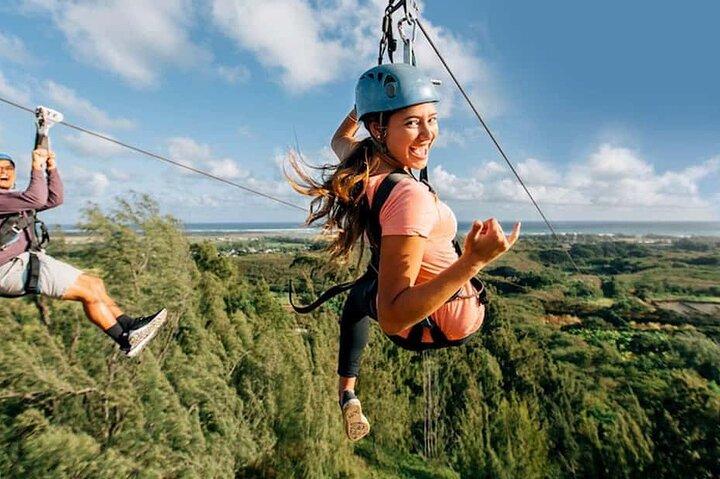 Safe Zip line adventure in Punta Cana