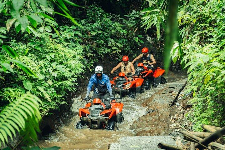 Ubud ATV Quad bike With Tunnel & Waterfall Adventure