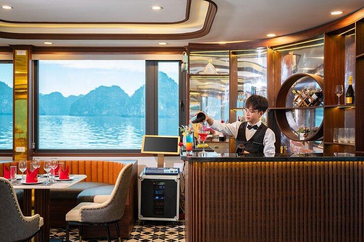 Halong Bay Full Day Tour with Buffet Lunch and Sunset Party
