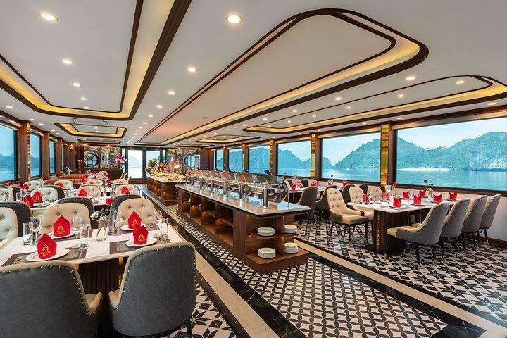 Halong Bay Full Day Tour with Buffet Lunch and Sunset Party