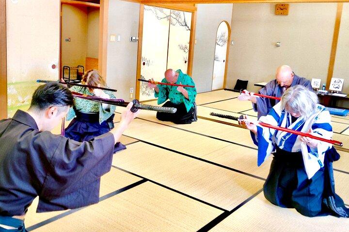 Authentic Samurai Sword Fight Experience with Worldwide Coach