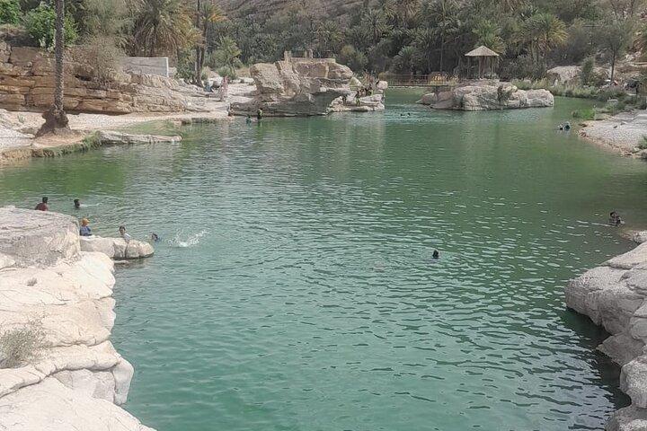 Sharing Tour to Wadi Bani Khalid & Wahiba Sand Desert with Sunset
