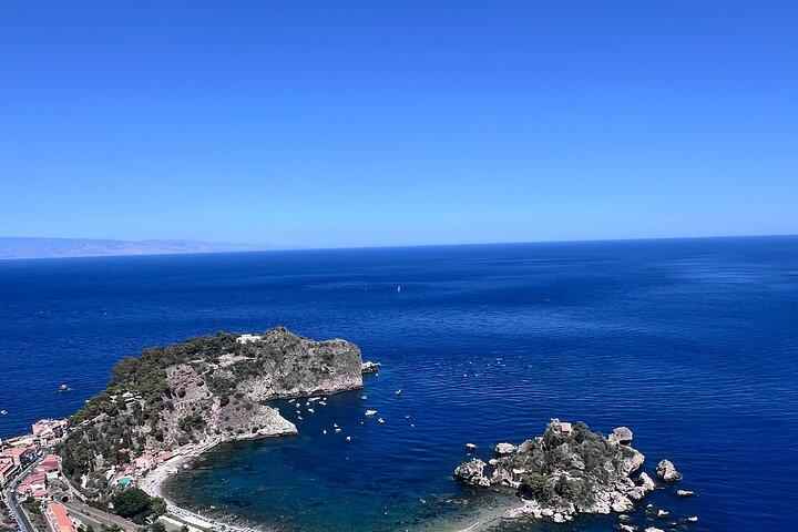 Messina to Taormina and Isola Bella: Private Transfer