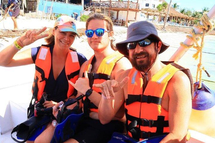 Snorkeling adventure at Puerto Morelos Reef National Park