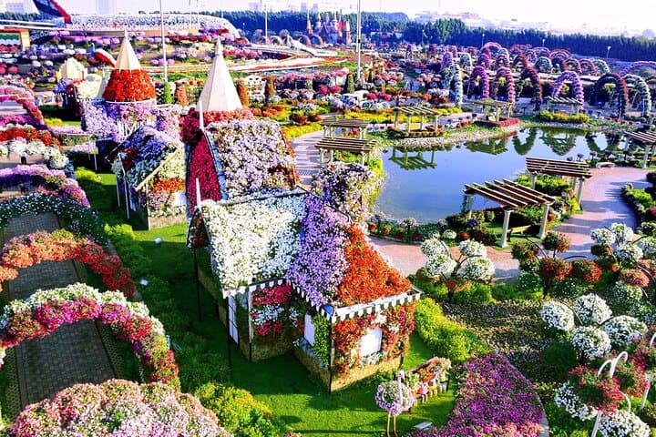 Skip the Line Ticket to Dubai Miracle Garden and Transfer Option