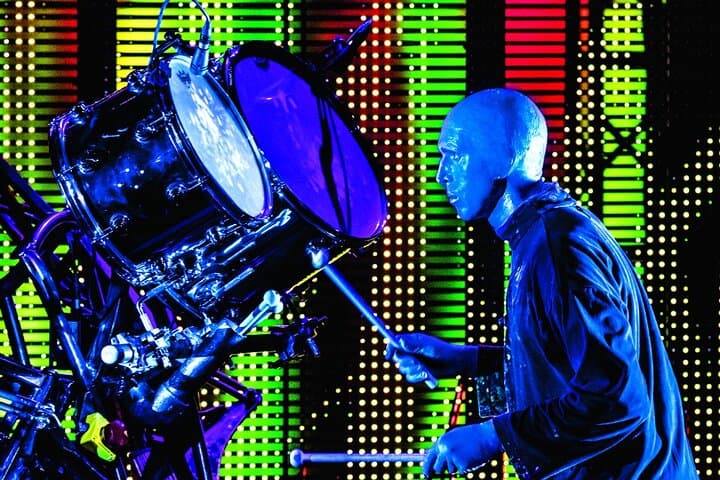 Blue Man Group at the Luxor Hotel and Casino