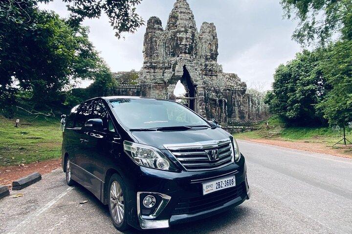 Private Transfer Siem Reap to Phnom Penh English Speaking Driver