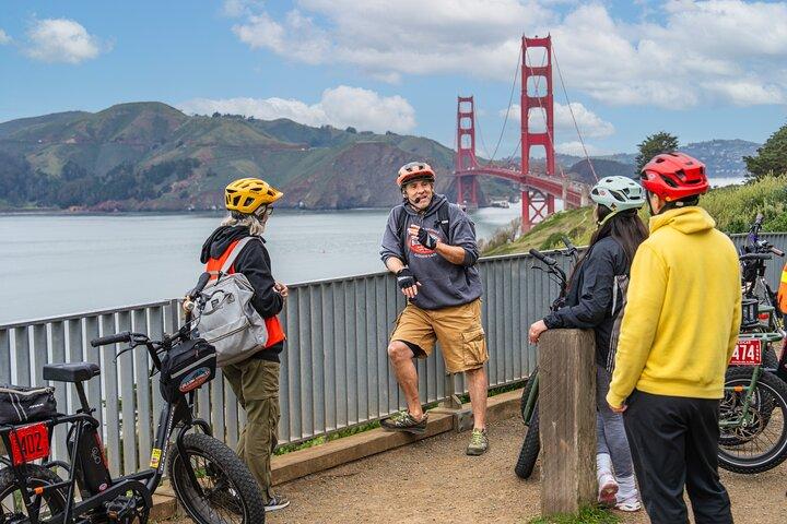 Golden Gate Bridge Guided Bicycle or E-Bike Tour from San Francisco to Sausalito