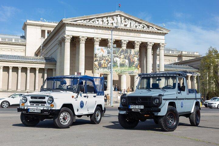 Private Budapest City tour with Classic Russian Jeep or G-Wagon!