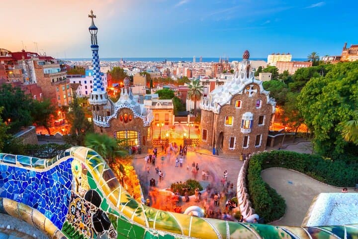 Barcellona Park Guell Entry Visit Official Entry