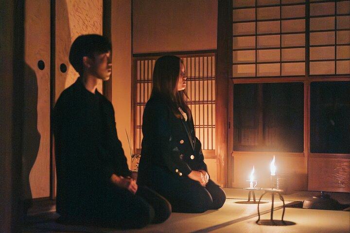 A candlelit tea ceremony in a 100-year-old Kyoto townhouse.