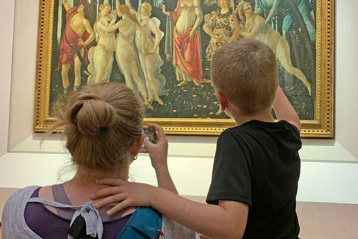 Kid-Friendly Uffizi Museum Tour in Florence with Botticelli & Leonardo Works