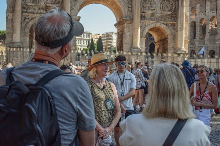 Small Group Colosseum Palatine Hill and Roman Forum 12 Person Max