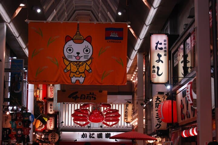 Osaka: Enjoy Street Food & Shopping in Dotonbori