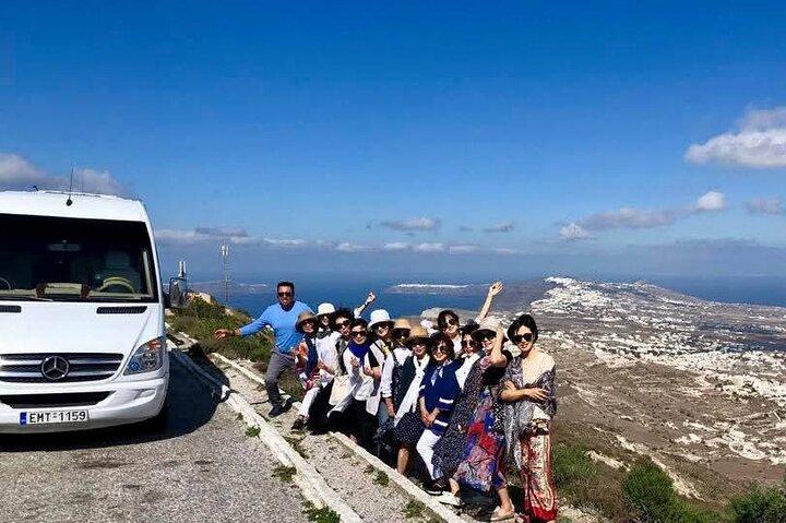 Private Santorini Tour 3-4-5-6 hours-Wine Tasting Optional