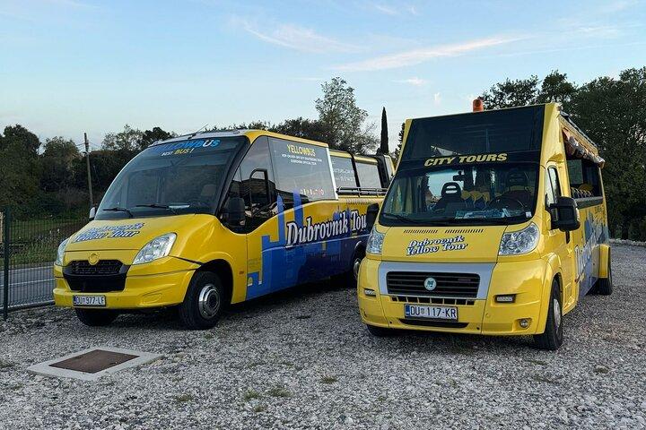Dubrovnik: Hop-On Hop-Off Yellow Cabrio Bus Tour with Live Guide