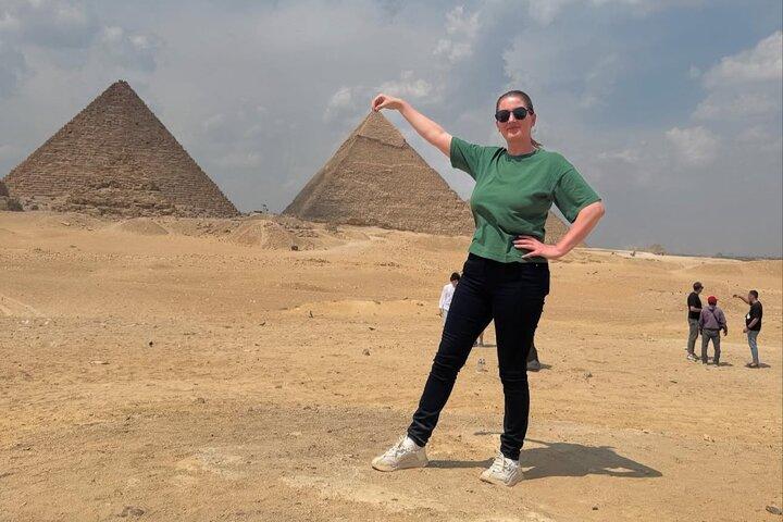 ViP Private Tour Giza Pyramids,camel ride , inside 3rd Pyramid