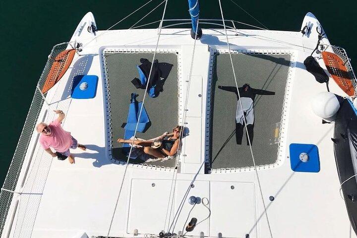 Boat Rental on a Luxurious Catamaran in Lisbon