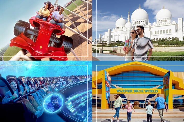 Visit To Ferrari World And Sheikh Zayed Mosque