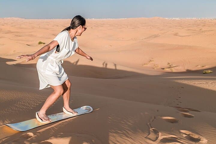 DUBAI | Evening Desert Safari , Camel Ride & live BBQ Dinner