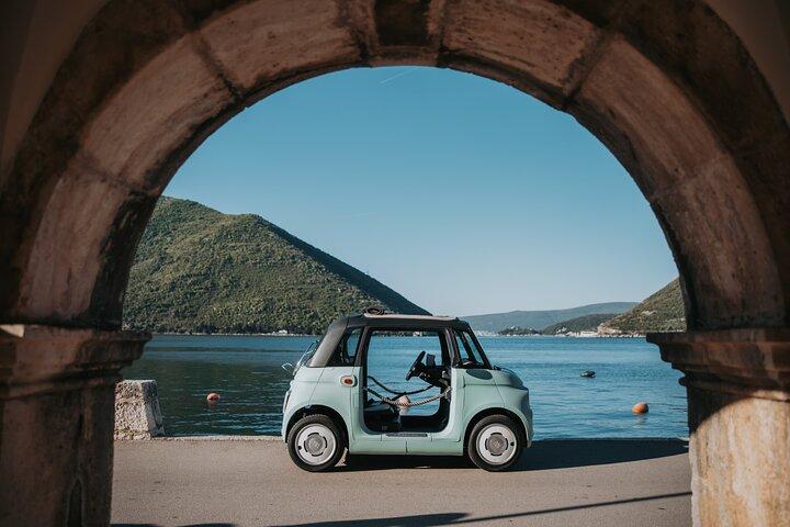 Topolino Guided City Tour by E Car Kotor Perast