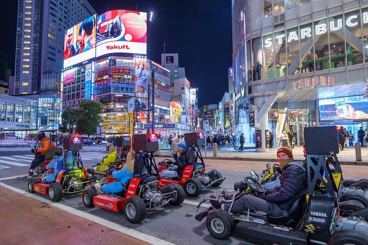 Shibuya Go Karting Tour with Funny Costume