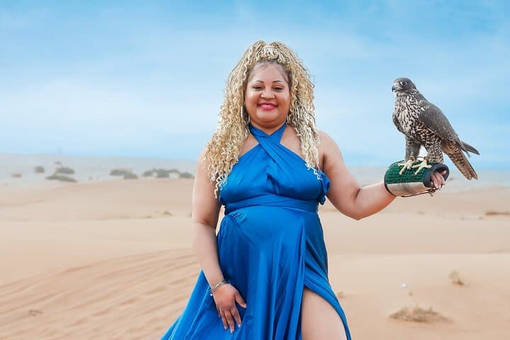 Dubai Flying Dress Photoshoot Dress to Impress