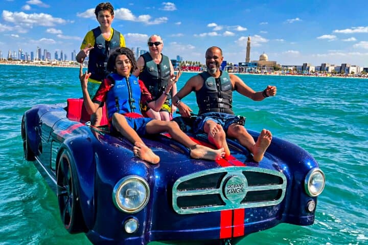 Dubai Luxury Jet car for 4 + Free Coffee