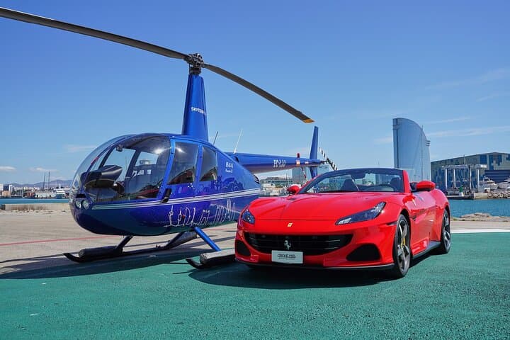Supercar & Helicopter Experience in Barcelona