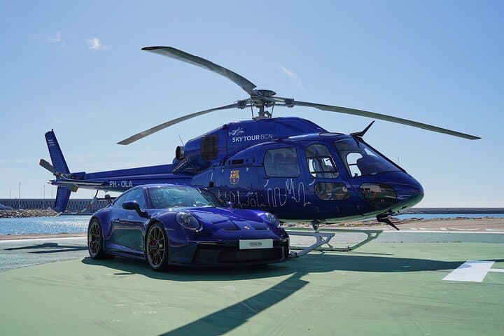 Supercar & Helicopter Experience in Barcelona