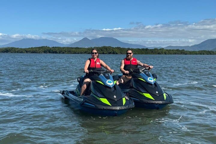 Croc Spotting Jetski Experience in Cairns City