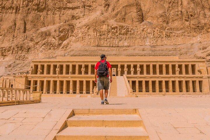 Hot Air Balloon & valley of the kings & Hatshepsut temple