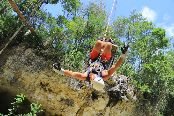 ATV with Ziplines and Cenote From Cancun