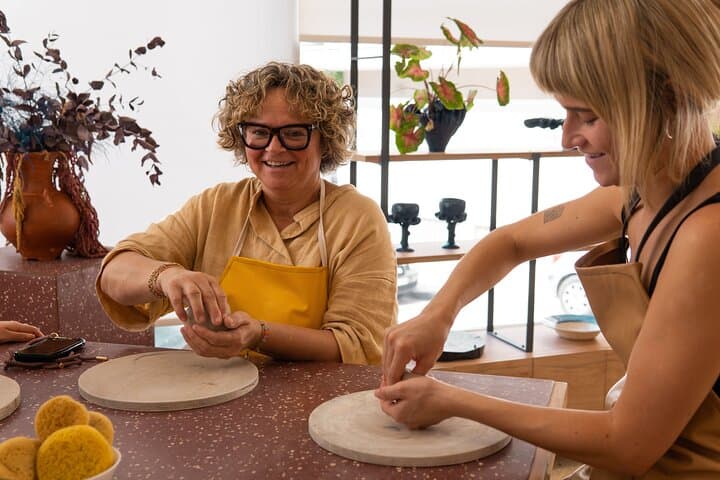 Create and paint your own ceramic piece in a workshop in Athens