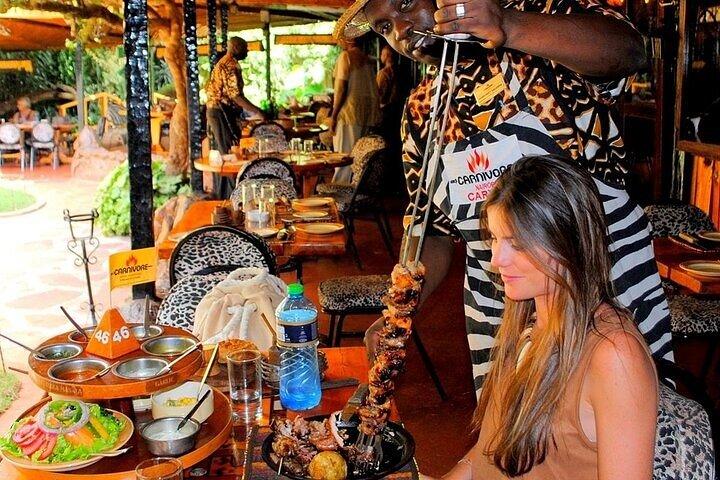 Nairobi City Sightseeing Guided Tour with Lunch at Carnivore