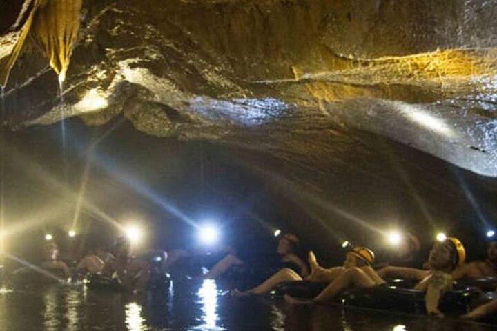 Vang Vieng: Zipline&Cave Tubing&Trekking&Blue Lagoon