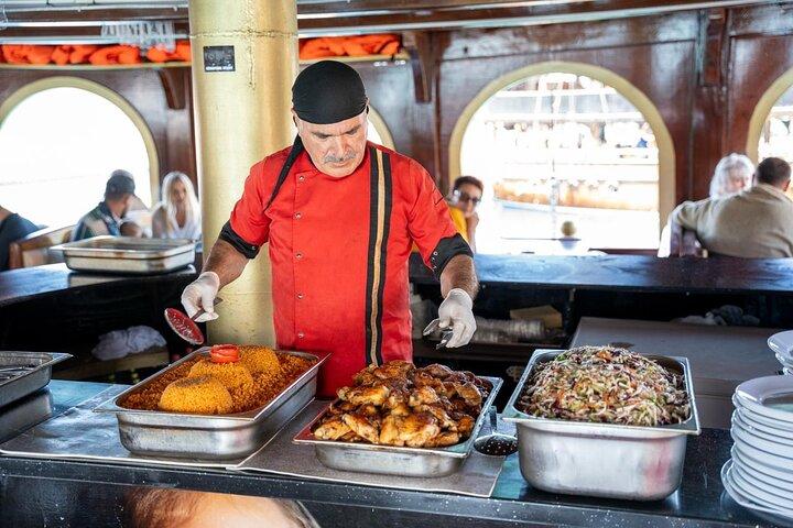 Alanya Pirate Boat Trip with Lunch, Swim Stops and Foam Party