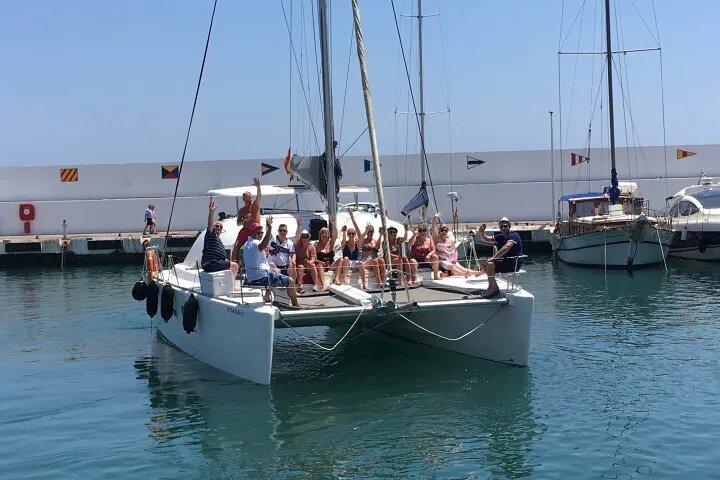 Private 12-Seater Catamaran Charter in Benalmádena