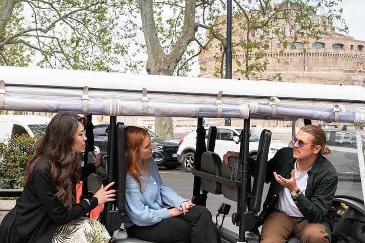 Rome Golf Cart Tour with Local Guide
