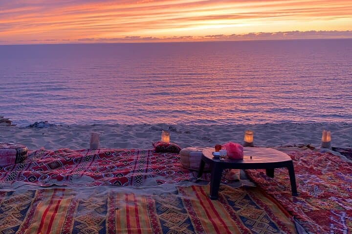Moroccan Dinner Under the Stars in Agadir Dunes + Sandboarding