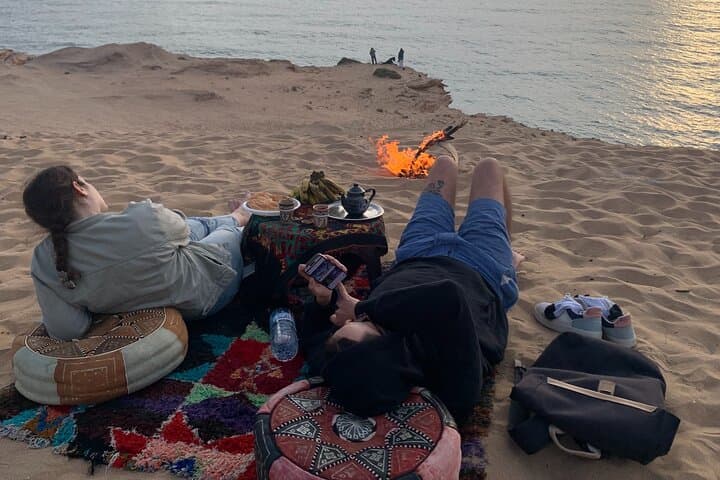 Moroccan Dinner Under the Stars in Agadir Dunes + Sandboarding
